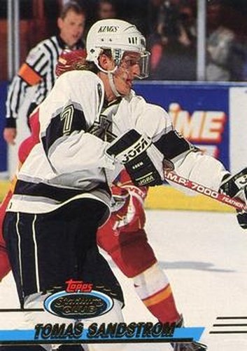#25 Tomas Sandstrom - Los Angeles Kings - 1993-94 Stadium Club Hockey
