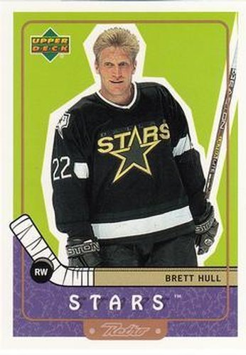 #25 Brett Hull - Dallas Stars - 1999-00 Upper Deck Retro Hockey