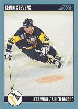 #25 Kevin Stevens - Pittsburgh Penguins - 1992-93 Score Canadian Hockey