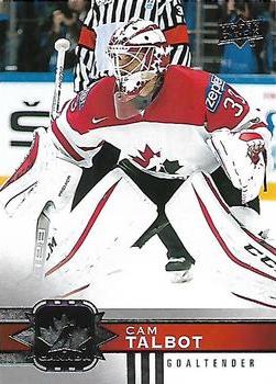 #25 Cam Talbot - Canada - 2017-18 Upper Deck Canadian Tire Team Canada Hockey