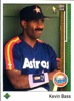 #425 Kevin Bass - Houston Astros - 1989 Upper Deck Baseball