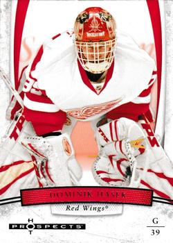 #25 Dominik Hasek - Detroit Red Wings - 2007-08 Fleer Hot Prospects Hockey