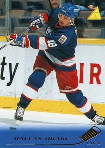 #25 Dallas Drake - Winnipeg Jets - 1995-96 Pinnacle Hockey