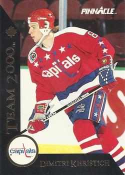 #25 Dmitri Khristich - Washington Capitals - 1992-93 Pinnacle Canadian Hockey - Team 2000