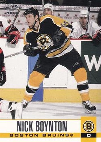 #25 Nick Boynton - Boston Bruins - 2003-04 Pacific Hockey