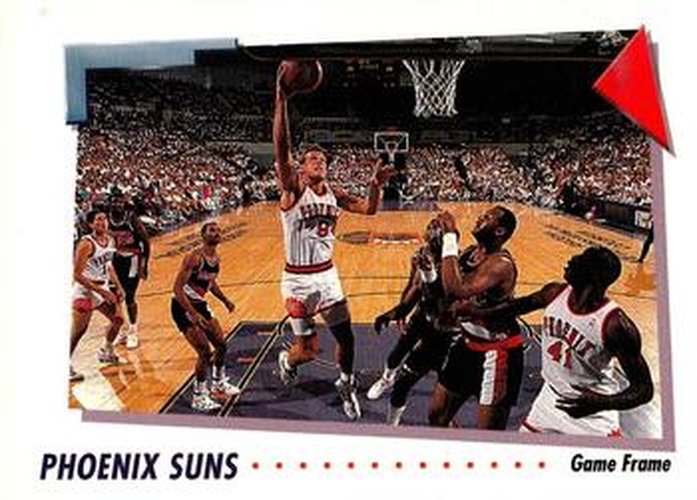 #425 Phoenix Suns - Phoenix Suns - 1991-92 SkyBox Basketball