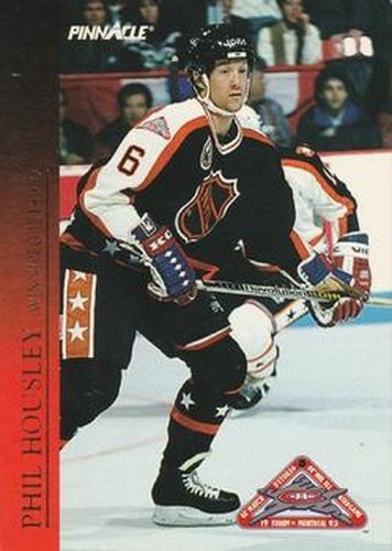 #25 Phil Housley - Winnipeg Jets - 1993-94 Score Canadian Hockey - Pinnacle All-Stars Canadian