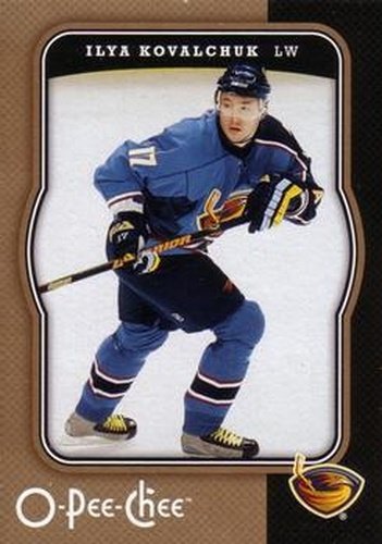 #25 Ilya Kovalchuk - Atlanta Thrashers - 2007-08 O-Pee-Chee Hockey