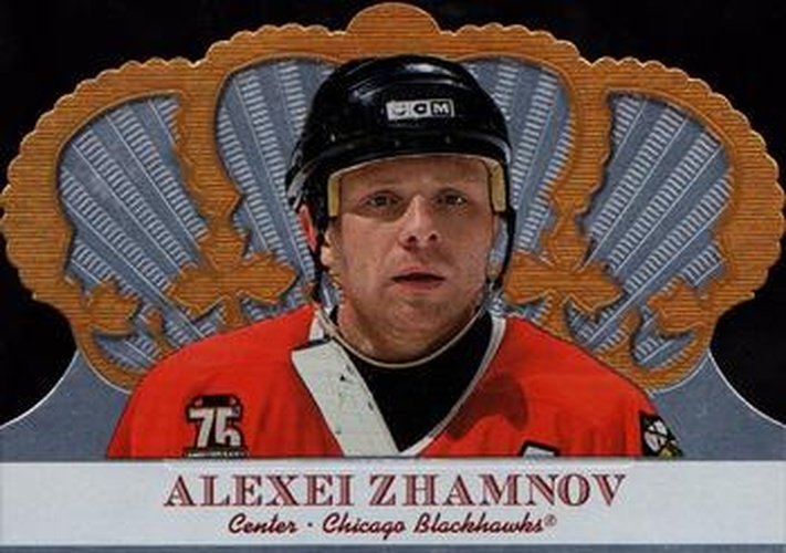 #25 Alexei Zhamnov - Chicago Blackhawks - 2000-01 Pacific Crown Royale Hockey