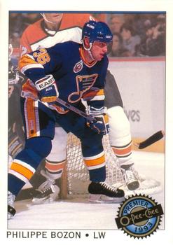 #25 Philippe Bozon - St. Louis Blues - 1992-93 O-Pee-Chee Premier Hockey