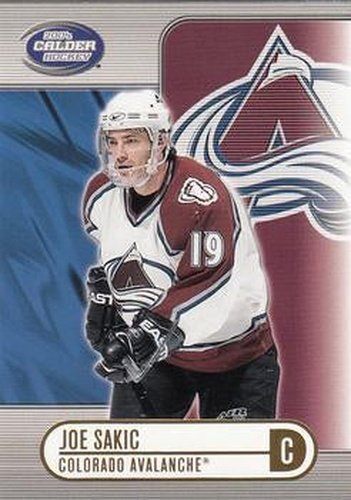 #25 Joe Sakic - Colorado Avalanche - 2003-04 Pacific Calder Hockey