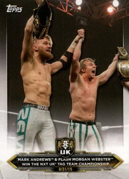 #25 Mark Andrews / Flash Morgan Webster - 2020 Topps WWE NXT Wrestling