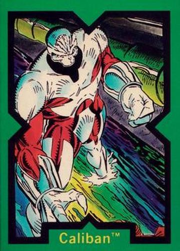 #25 Caliban - 1991 Marvel Comic Images X-Force