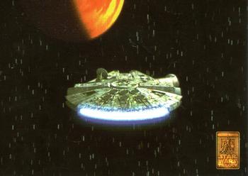 #25 Millennium Falcon Approaching Yavin - 1997 Merlin Star Wars Special Edition