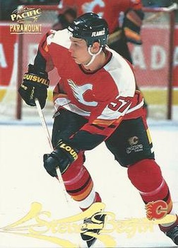 #25 Steve Begin - Calgary Flames - 1997-98 Pacific Paramount Hockey