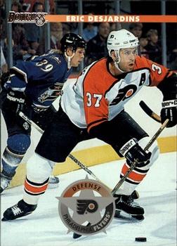 #25 Eric Desjardins - Philadelphia Flyers - 1996-97 Donruss Hockey