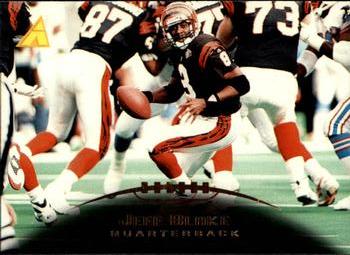 #25 Jeff Blake - Cincinnati Bengals - 1995 Pinnacle Football