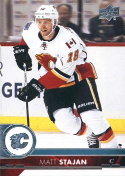 #25 Matt Stajan - Calgary Flames - 2017-18 Upper Deck Hockey