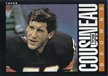 #225 Tom Cousineau - Cleveland Browns - 1985 Topps Football