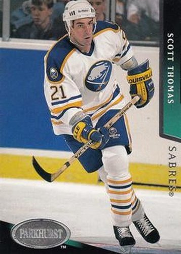 #25 Scott Thomas - Buffalo Sabres - 1993-94 Parkhurst Hockey