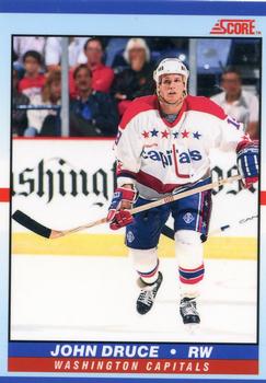 #25 John Druce - Washington Capitals - 1990-91 Score Young Superstars Hockey