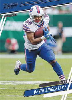 #25 Devin Singletary - Buffalo Bills - 2020 Panini Prestige Football