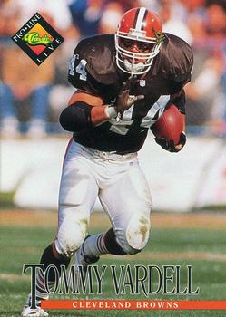 #25 Tommy Vardell - Cleveland Browns - 1994 Pro Line Live Football