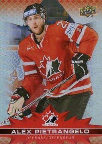 #25 Alex Pietrangelo - Canada - 2021-22 Upper Deck Tim Hortons Team Canada Hockey