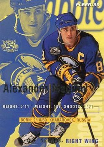 #25 Alexander Mogilny - Buffalo Sabres - 1994-95 Fleer Hockey