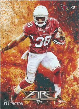 #25 Andre Ellington - Arizona Cardinals - 2014 Topps Fire Football