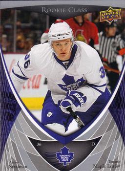 #25 Anton Stralman - Toronto Maple Leafs - 2007-08 Upper Deck Rookie Class Box Set Hockey
