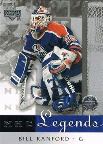 #25 Bill Ranford - Edmonton Oilers - 2001-02 Upper Deck Legends Hockey