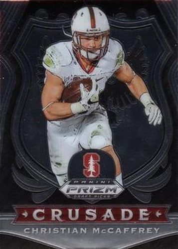 #25 Christian McCaffrey- Stanford Cardinal - 2020 Panini Prizm Draft Picks Football