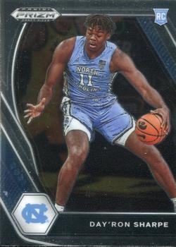 #25 Day'Ron Sharpe - North Carolina Tar Heels - 2021 Panini Prizm Collegiate Draft Picks Basketball