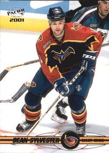 #25 Dean Sylvester - Atlanta Thrashers - 2000-01 Pacific Hockey