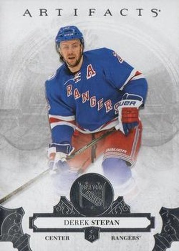 #25 Derek Stepan - New York Rangers - 2017-18 Upper Deck Artifacts Hockey