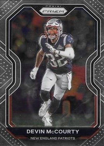 #25 Devin McCourty - New England Patriots - 2020 Panini Prizm Football