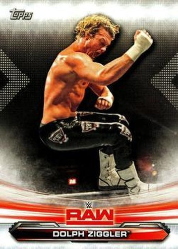 #25 Dolph Ziggler - 2019 Topps WWE RAW Wrestling