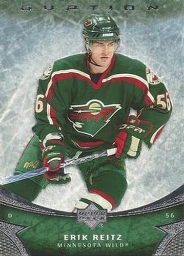 #25 Erik Reitz - Minnesota Wild - 2006-07 Upper Deck Ovation Hockey