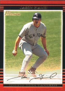#25 Jason Giambi - New York Yankees - 2002 Bowman Baseball