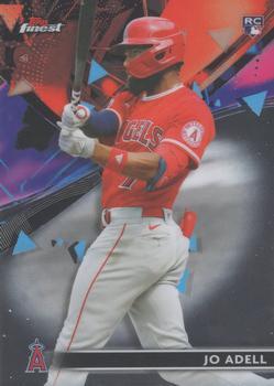 #25 Jo Adell - Los Angeles Angels - 2021 Finest Baseball