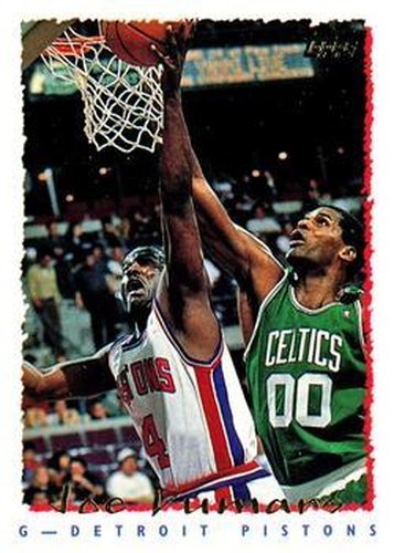 #25 Joe Dumars - Detroit Pistons - 1994-95 Topps Basketball