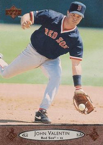 #25 John Valentin - Boston Red Sox - 1996 Upper Deck Baseball