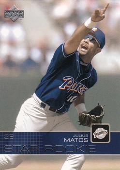 #25 Julius Matos - San Diego Padres - 2003 Upper Deck Baseball