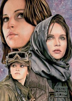 #25 Jyn Erso's Purpose - 2018 Topps Star Wars Galaxy 8