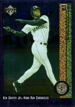 #25 Ken Griffey Jr. - Seattle Mariners - 1998 Upper Deck - Ken Griffey Jr.'s Home Run Chronicles Baseball