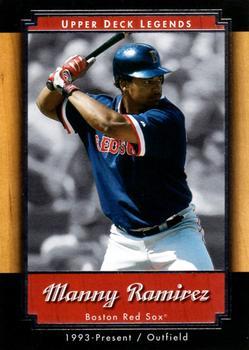 #25 Manny Ramirez - Boston Red Sox - 2001 Upper Deck Legends Baseball