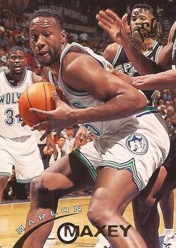 #25 Marlon Maxey - Minnesota Timberwolves - 1994-95 Stadium Club Basketball