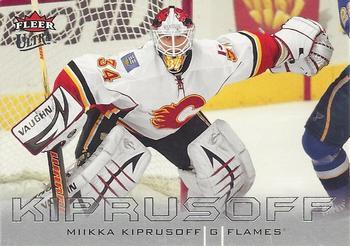#25 Miikka Kiprusoff - Calgary Flames - 2009-10 Ultra Hockey