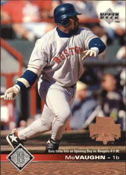 #25 Mo Vaughn - Boston Red Sox - 1997 Upper Deck Baseball